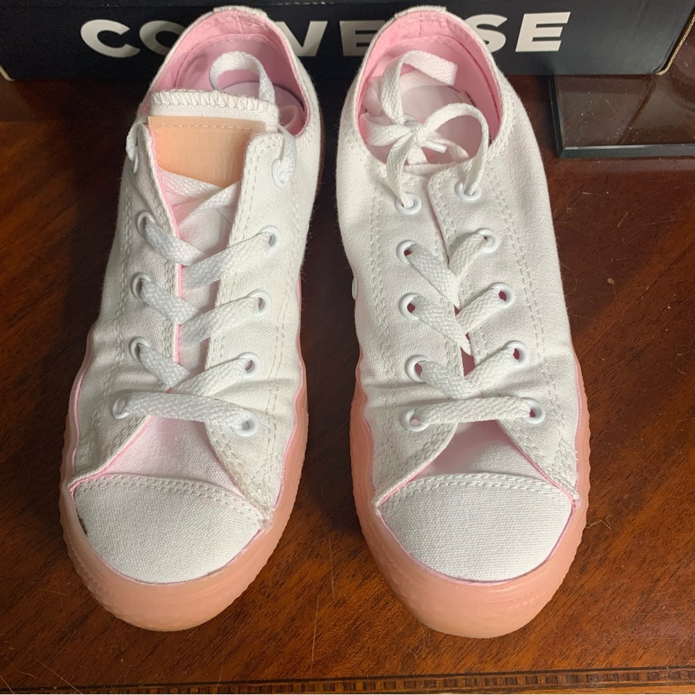Girl’s Converse Translucent Rubber Sneakers